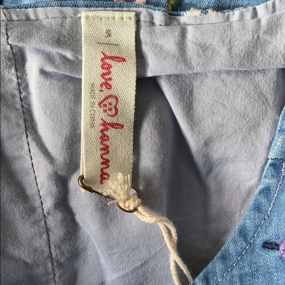 Hanna Andersson Embroidered Chambray Dress - Picture 9 of 14
